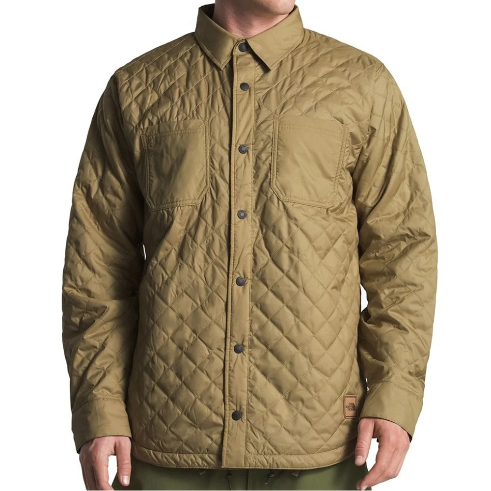 The North Face Fort Point Insulated Flannel Shirt jacket green Small